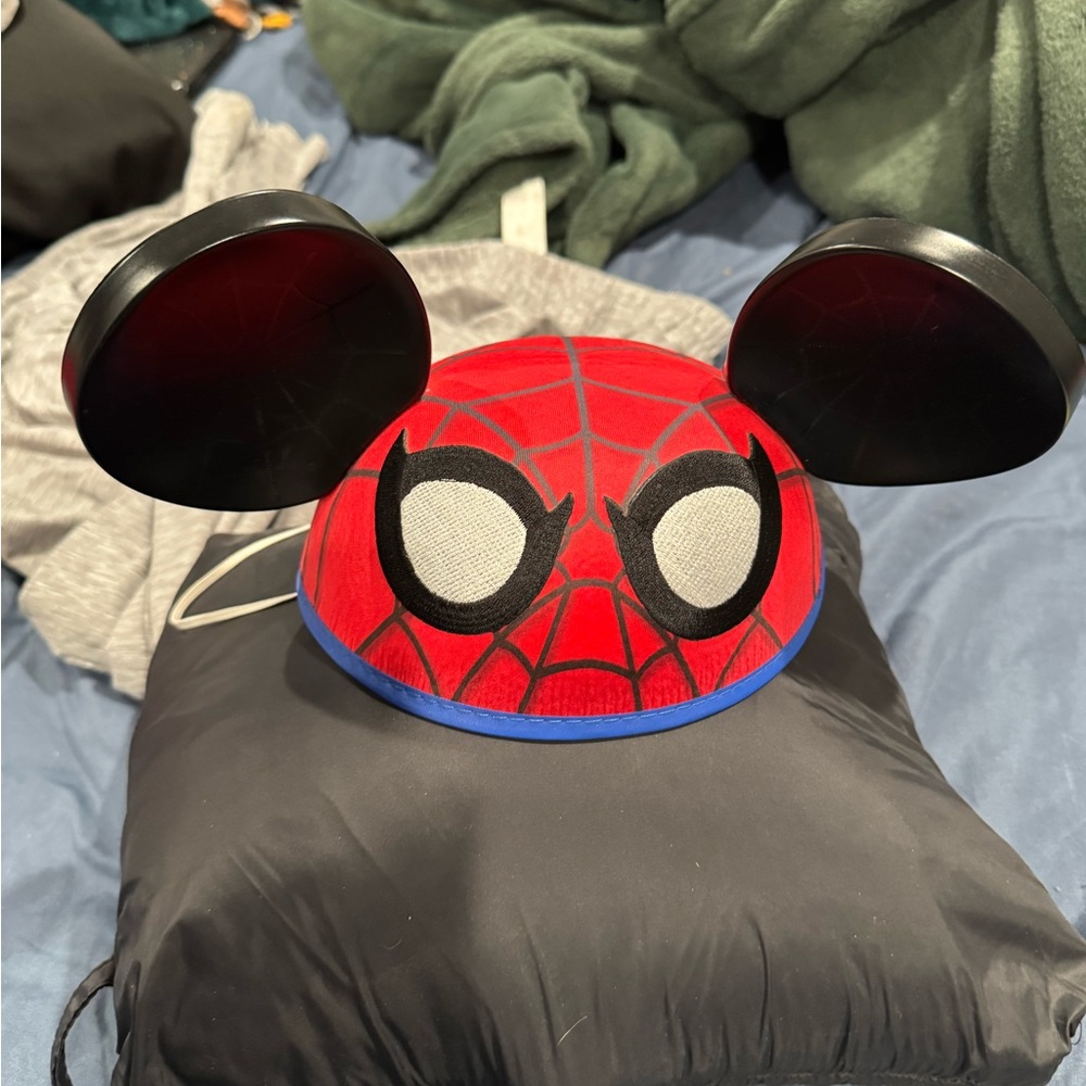 Spider-Man Mickey Ears Hat